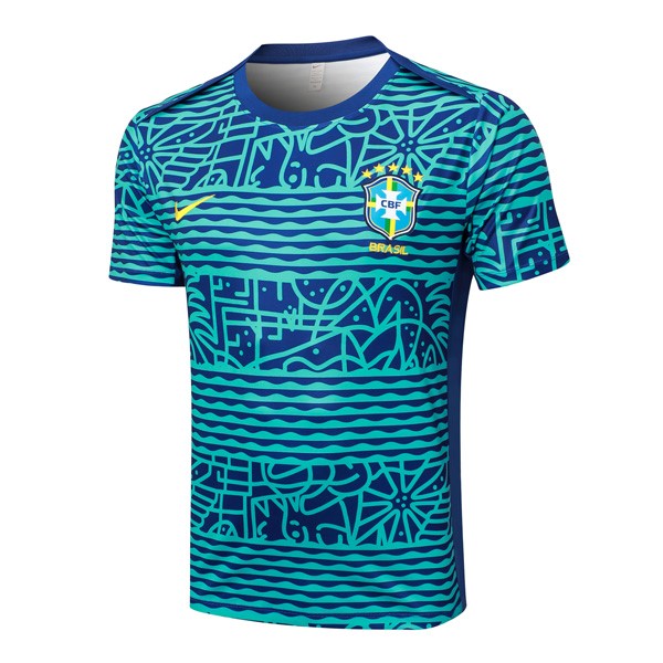 Camiseta Entrenamiento Brasil 2024/2025 Azul